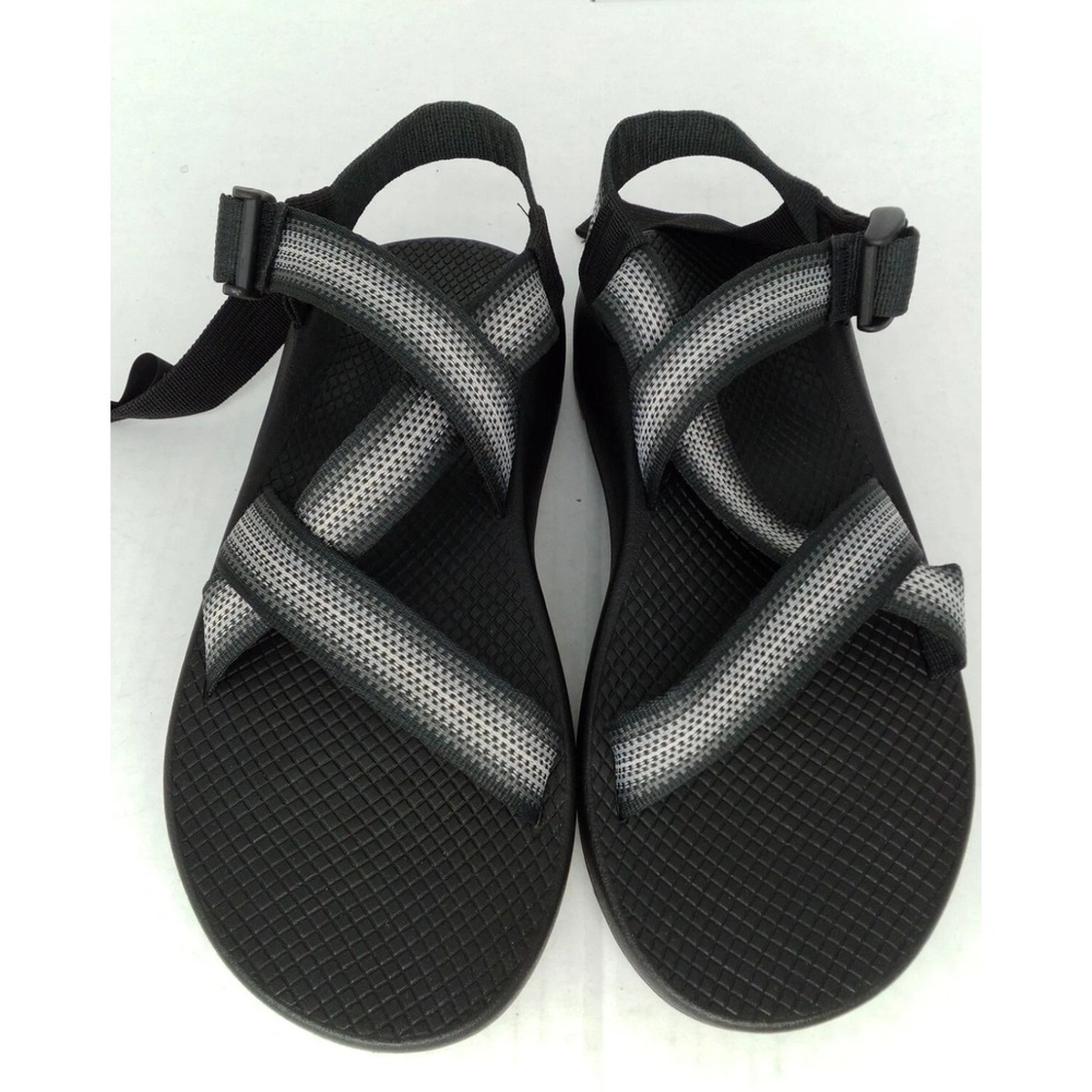 Chaco Z1 Classic Mens Sandals Size 11 Black Grey Strappy Hiking Sport